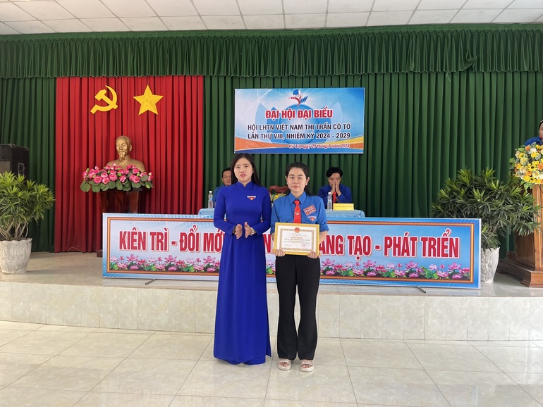 Đại hội đại biểu Hội liên hiệp thanh niên thị trấn Cô Tô lần thứ VIII, nhiệm kỳ 2024 – 2029