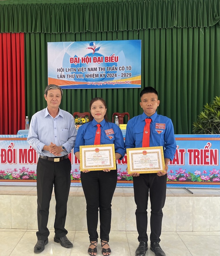 Đại hội đại biểu Hội liên hiệp thanh niên thị trấn Cô Tô lần thứ VIII, nhiệm kỳ 2024 – 2029