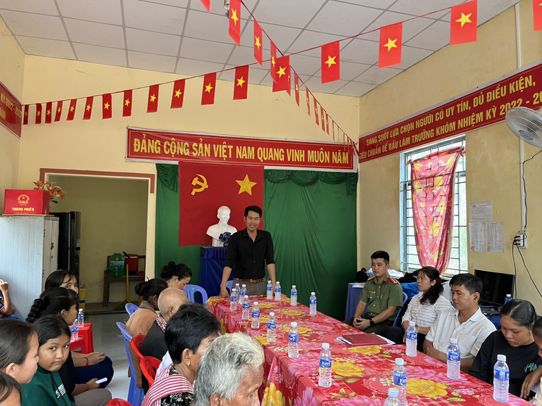 Thị trấn Cô Tô tổ chức tuyên truyền phòng chống bạo lực, xâm hại, tai nạn đuối nước trẻ em năm 2023 