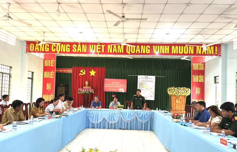 Tri Tôn triển khai nhiệm vụ diễn tập khu vực phòng thủ tại thị trấn Cô Tô năm 2024