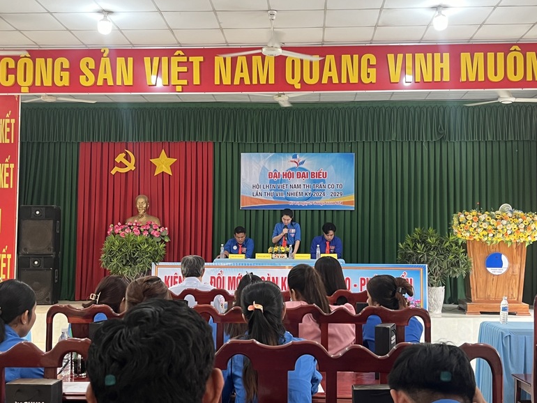 Đại hội đại biểu Hội liên hiệp thanh niên thị trấn Cô Tô lần thứ VIII, nhiệm kỳ 2024 – 2029
