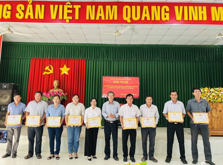 Đảng bộ thị trấn Cô Tô làm tốt công tác xây dựng Đảng